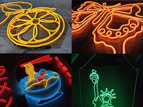 Dog Art Neon Sign, životinjska tema ručno izrađena El Wire Neon Light Sign, Umjetnost dekora kuće, zelena