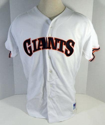 San Francisco Giants Scott Sanderson 21 Igra izdana White Jersey DP17477 - Igra korištena MLB dresova