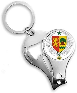 Senegal Africa National Emblem nokat za nokat za nokat otvora za otvarač za bočicu za bočicu za bočicu