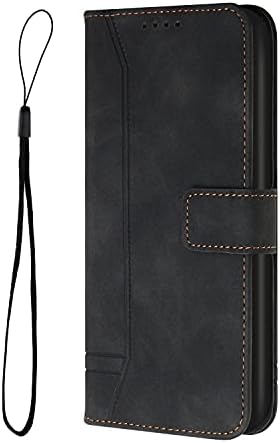 Torbica MEIKONST za Galaxy A8 2018/A5 2018/A530, torbica-novčanik od umjetne kože premium klase, flip torbica-imenik, ugrađeni stalak