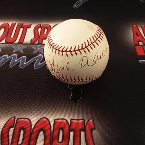 Hank Aaron Autentični potpisani bejzbol autogramirani PSA - Autografirani bejzbols