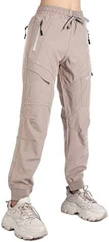 Ženske sportske planinarske teretne hlače za trčanje na otvorenom lako se suše džepovi s patentnim zatvaračem od 50 džepova