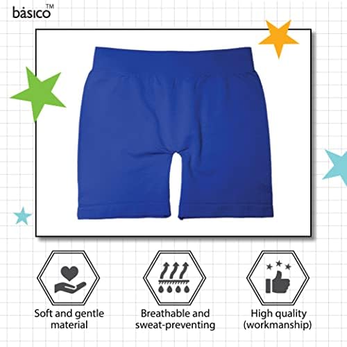 BasicO 6, 12pk Girls Dance biciklističke kratke hlače ispod haljine Dance Bike Shorts za igrališta sportova ili pod suknjama