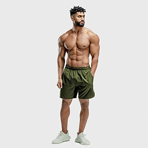 YKB muške kratke kratke hlače brze suhe atletske vježbe teretane kratke hlače za muškarce lagane bodybuildinga s džepovima
