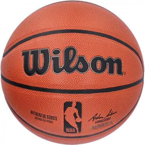 Tyrese Maxey Philadelphia 76ers Autografid Wilson Autentična serija Unutarnji/vanjski košarka - Košarka s autogramima
