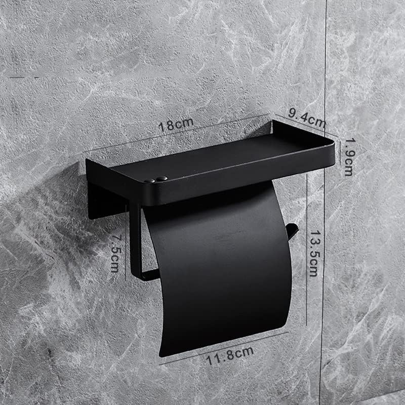 N/A Zidna samo ljepljiva držač za toaletni papir od nehrđajućeg čelika za kupaonicu i kuhinju