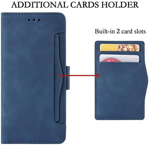 Torbica za novčanik od preklopne kože s držačem kartice za telefon od preklopne kože od preklopne kože za cijelo tijelo