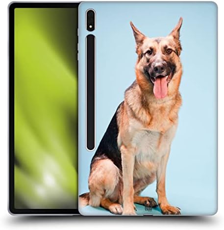 Dizajni slučaja glave Njemački ovčarski pas Popularni pas pasmine mekih gel futrola kompatibilna sa Samsung Galaxy Tab S8 Plus