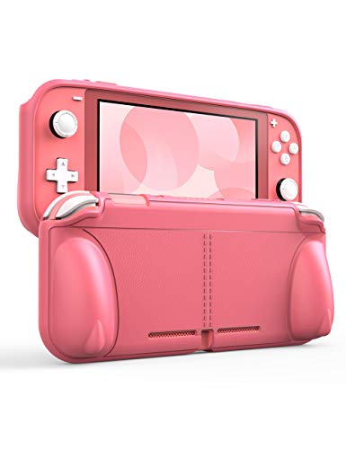 Zaštitni slučaj za Nintendo Switch Lite [All New 2021], poklopac za hvatanje TPU-a s kompletom za stalak za šok-zaštit od udara i šoka,