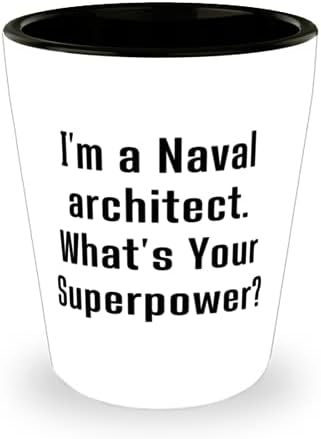 Savršena čaša za pomorskog arhitekta, Ja sam pomorski arhitekt.?, Za kolege, poklon od kolega, keramička čaša za pomorskog arhitekta