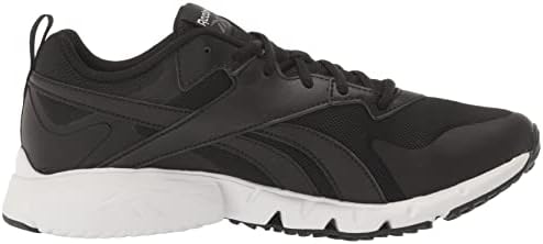 Reebok Mens Ztaur II cipela za trčanje, crno/bijelo/čisto sivo, 11,5 US