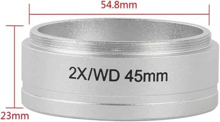 Upotreba Adapter za mikroskop WD 0,5x 0,7X 2X Pomoćni objektiv Objektiv M55 sučelje za 0850 Trinokularni binokularni stereo mikroskop