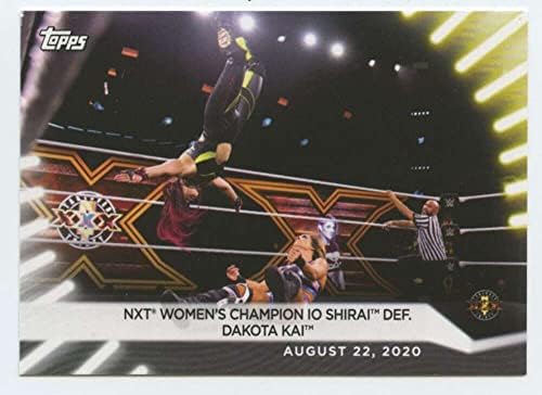 Champion IO Shirai 2021 Topps ženska divizija 63 NM+ -MT+ WWE hrvanje