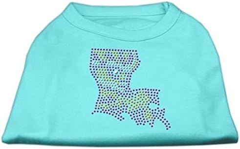 Louisiana Rhinestone majice Aqua XL