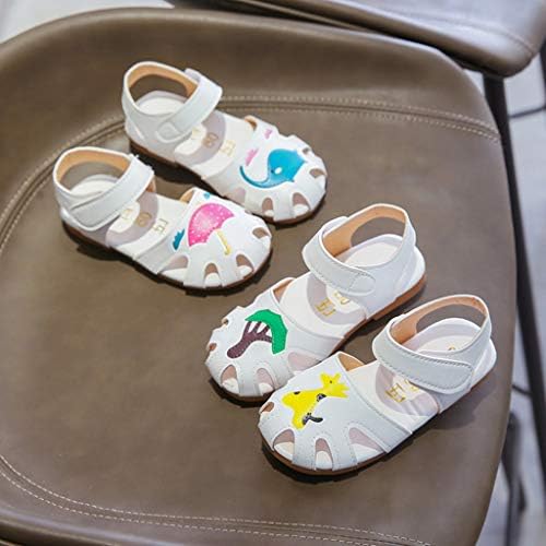 Ruive Toddler Slatke sandale dojenčadi djevojčice Ljetni crtani tisak princeze Kids papuče
