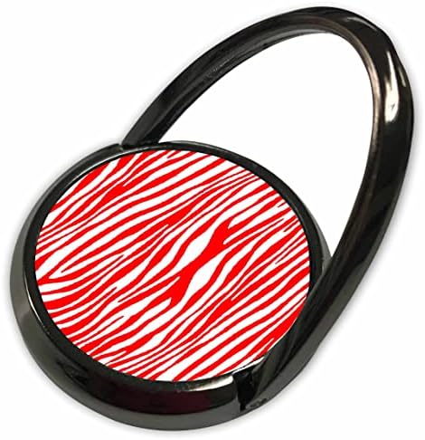3Drose zebra uzorak kamuflaža sažetak u crvenim - telefonskim prstenima