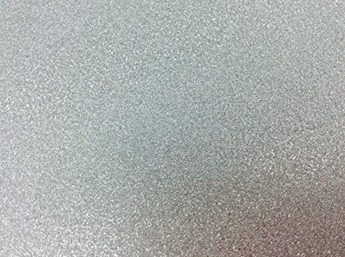Premium 20 listova Silver Glitter Board pjenušave boje Boje od kartona Reflektirajuća, sjajna ploča za poster 8,5 x 11 inča 250gsm