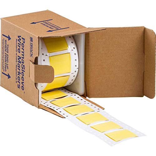 Rukavi za označavanje žice od 1 1, promjer od 1, Žuti