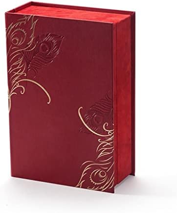 O. naušnice kutija za pohranu nosač stalak za prikaz Prijenosna torba za nakit sklopivi oblik knjige kožni ženski poklon