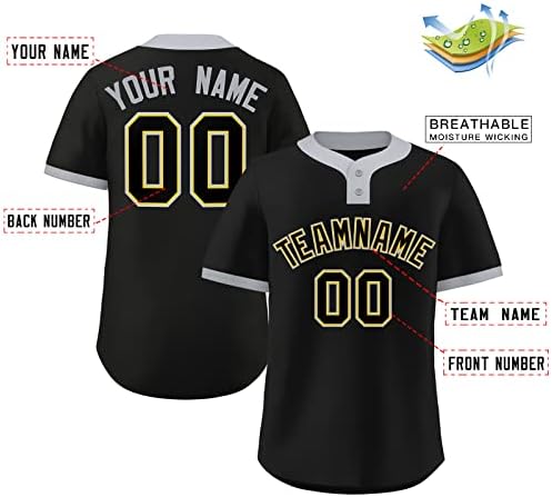 Prilagođeni hip hop Baseball dres sašiven s vašim personaliziranim imenom i brojem, pokloni za obožavatelje za muškarce / žene / mlade