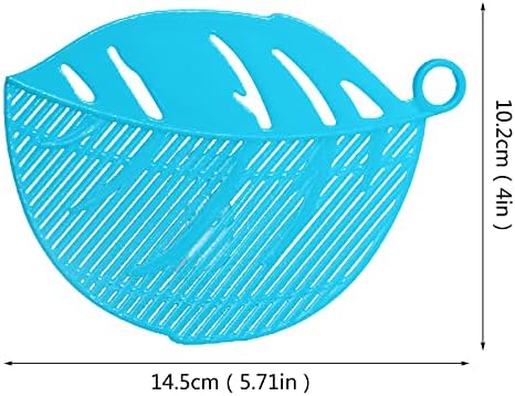 Kompaktna kuhinja 1 pakiranje izdržljivo čišćenje Polu okrugle riže za pranje riže Sito čišćenje uređaja Kuhinj za isječak kadica s