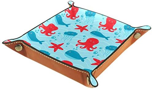Morski životinje uzorak kutija za kocke košare Kontejneri za ured za ured