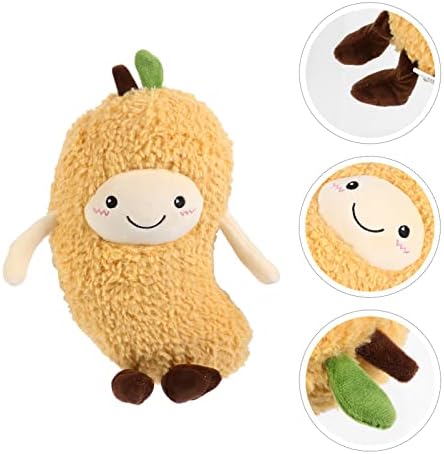 Nuobesty mango u obliku plišana igračka slatka lutka stajaća jastuci zagrljaj jastuk punjene igračke bacaj jastuk prikriva se igranje