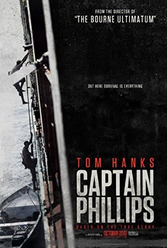 Kapetan Phillips 2013 S/S filmski plakat 11x17