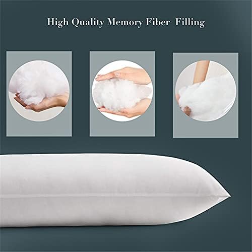 Wxynhhd 1 par 50x150 cm dugačak jastuk jastuka jastuk jastuk jastuk mekani jastuci s velikim krevetom za odrasle pamučni poklopac)