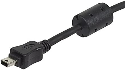 Kabel Monoprice 6-noga USB 2.0 A s priključkom Mini-B 5pin 28/24AWG s ферритовым jezgrom, crna