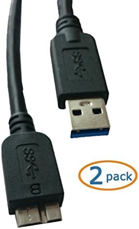 Kabel Superspeed USB 3.0 USB-A Mužjak to USB Micro B - crni prijenosni tvrdi diskovi WD My Passport Ultra, My Passport X USB 3.0