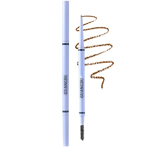 Mikro tanka olovka za oblikovanje, dugotrajna vodootporna Olovka za obrve otporna na znoj i četkica za obrve