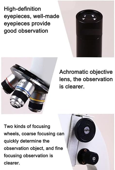 Ručni digitalni dodaci za mikroskop 6000x Visoko uvećanje Optički mikroskop Profesionalni biološki pribor za mikroskop
