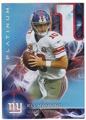 2015 Topps Platinum 35 Eli Manning NY Giants NFL nogometna karta NM-MT