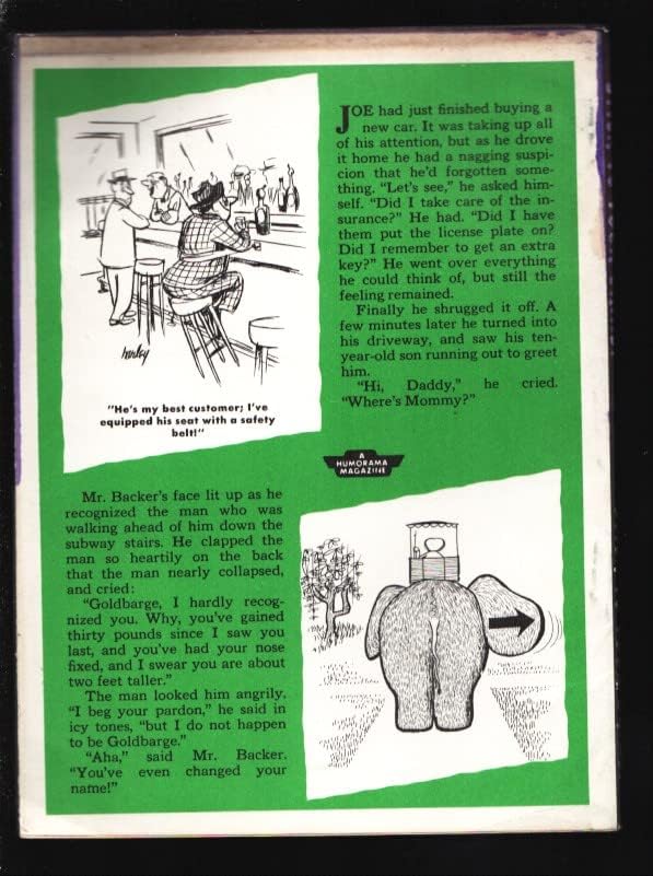 Joker 2/1961 šale-gegovi-karikature-crteži Basila Vulvertona, Billa monograma, dana Decarla-al Kaufmana-a-