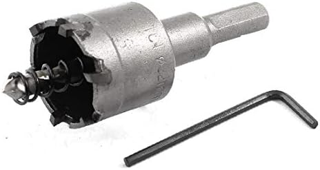 Električna bušilica promjera 10 mm buši rupu promjera 32 mm pomoću mitralne pile (Promjer rupe 10 mm, Promjer rupe 32 mm, Promjer rupe