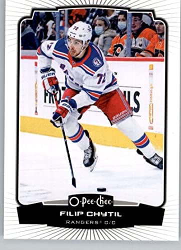 2022-23 o-pee-chee 233 Filip chytil New York Rangers NHL Trgovačka karta hokeja