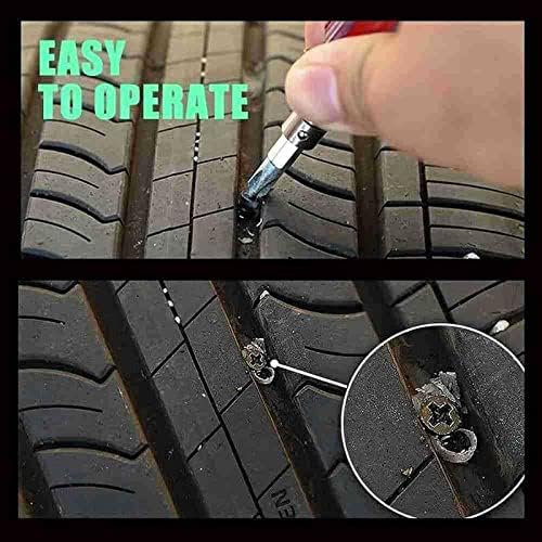 SYKSOL Guangming - 8pcs Popravak automobila s gumama guma za noktiranje Vakuumske gume za popravak guma Probijanje noktiju pogodni
