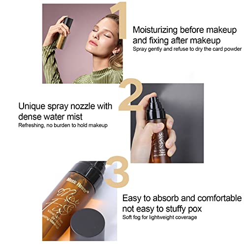 Završni sprej za šminkanje i temeljni premaz, Svježa voda, kontrola masnoće dugotrajna mat završna obrada prirodna šminka