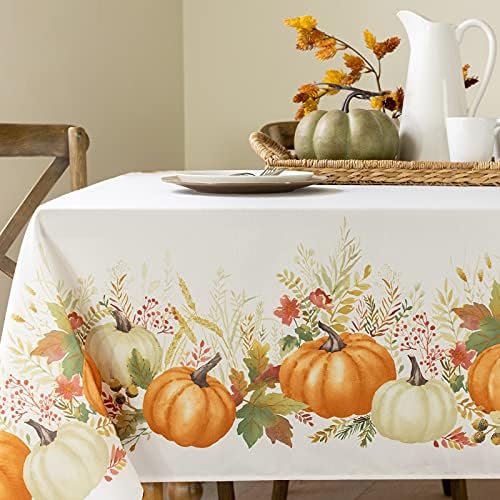 Benson Mills jesenski tiskana tkanina od stola, jesen, žetvu i Dan zahvalnosti stolnjak