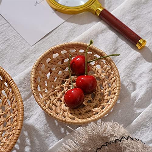 Gretd voće košarica za odlaganje povrća ručno utkana košarica za piknik košara ručno izrađeni kruh pokrivač pletena košarica kuhinja