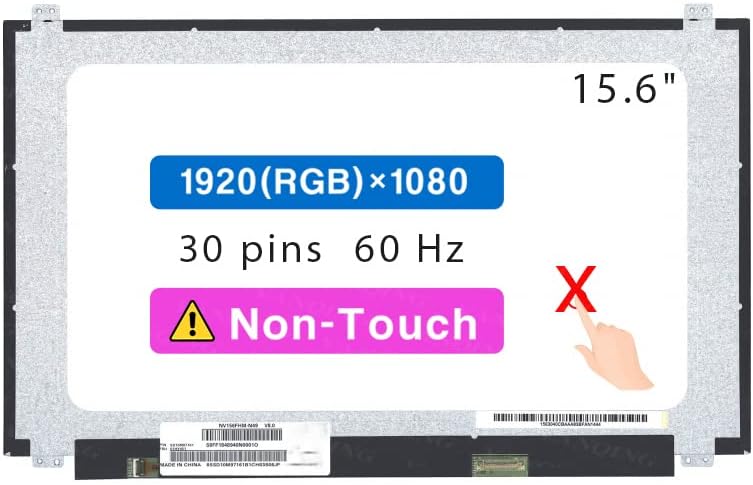 Zamjena zaslona za HP ProBook 650 G5 15,6 FHD 1920 * 1080 30 PIN NONUTH LCD zaslona