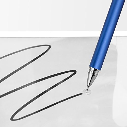 BoxWave olovka kompatibilna s Lenovo Ideapad 5i - Finetouch Capacitive Stylus, Super precizna olovka olovke - Metalno srebro