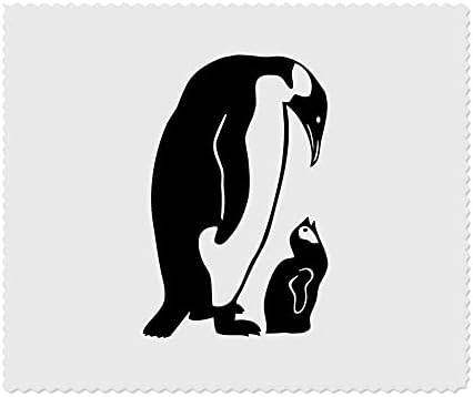 Azeeda 2 x 'Penguin Mother & Chick' Objektiv/naočale za čišćenje krpa