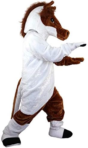 Konjski magarac crtani kostim maskota pliš s maskom za odrasle cosplay zabave za Halloween