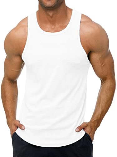 Kawata muški 3 pakiranje / 1 pakiranje tenk za vježbanje gornje suhe mišiće mišića mišića fitness bodybuilding majice bez rukava bez