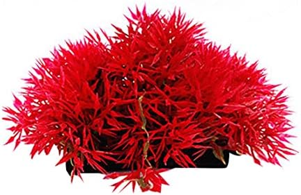 Svijetle boje imitacija vodene trave cvijet biljka za akvarij fina trava s bazom biljke za akvarij netoksična za sve ribe i životinje