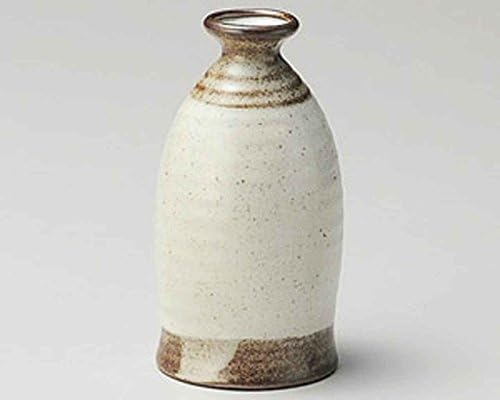 Kobiki karatsu 3.5inch sake carafe bež keramika napravljena u Japanu