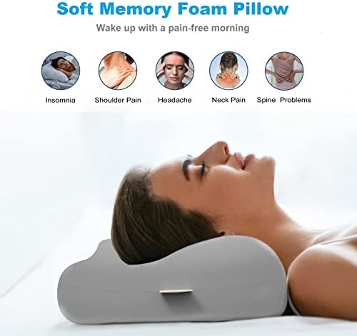 Jastuk za ublažavanje boli za spavanje bolova za spavanje boli - ergonomski jastuk maternice za bol u vratu i ramenima, ortopedska