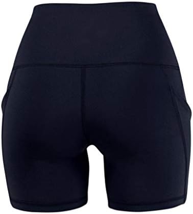 Underpants kratke hlače s gamašama s džepnim kratkim hlačama casual plus kratke hlače dame visokog struka kuka čvrsto trčanje fitness